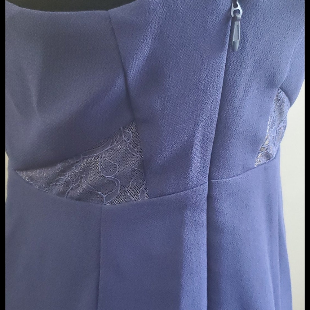 ❌SOLD❌BCBGeneration blue mini sleeveless dress - Picture 3 of 8